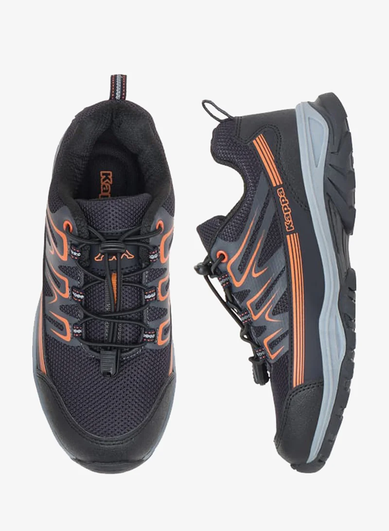 كابا أحذية رياضية للأولاد بتفاصيل دانتيل وإغلاق برباط قابل للتعديل